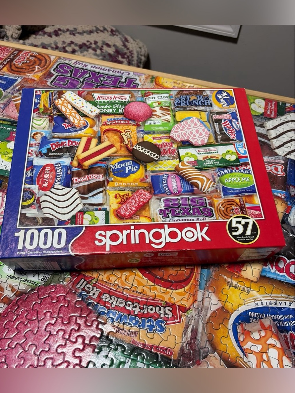 Springbok 1000-Piece Snack Treats (2020) 🎨 Kelly Daniels